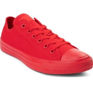 Red low converse